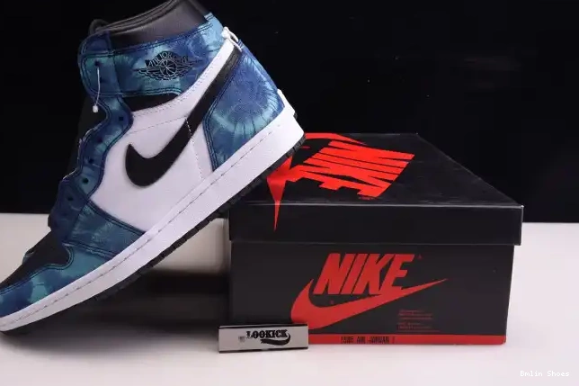 Bmlin Shoes Jordan Air High 1 CD0461-100 Tie-Dye OG 0501